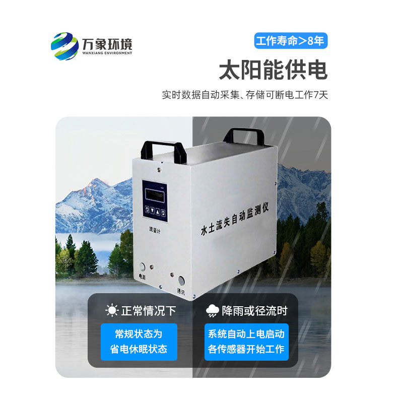 徑流場水土流失自動監(jiān)測系統(tǒng)：智能預警，防患于未然